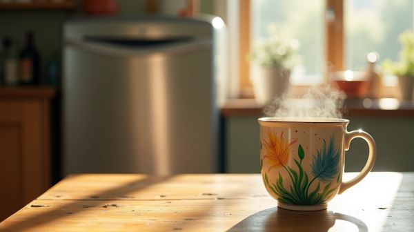 Pourquoi une tasse décorée à la main supporte mille passages au lave-vaisselle
